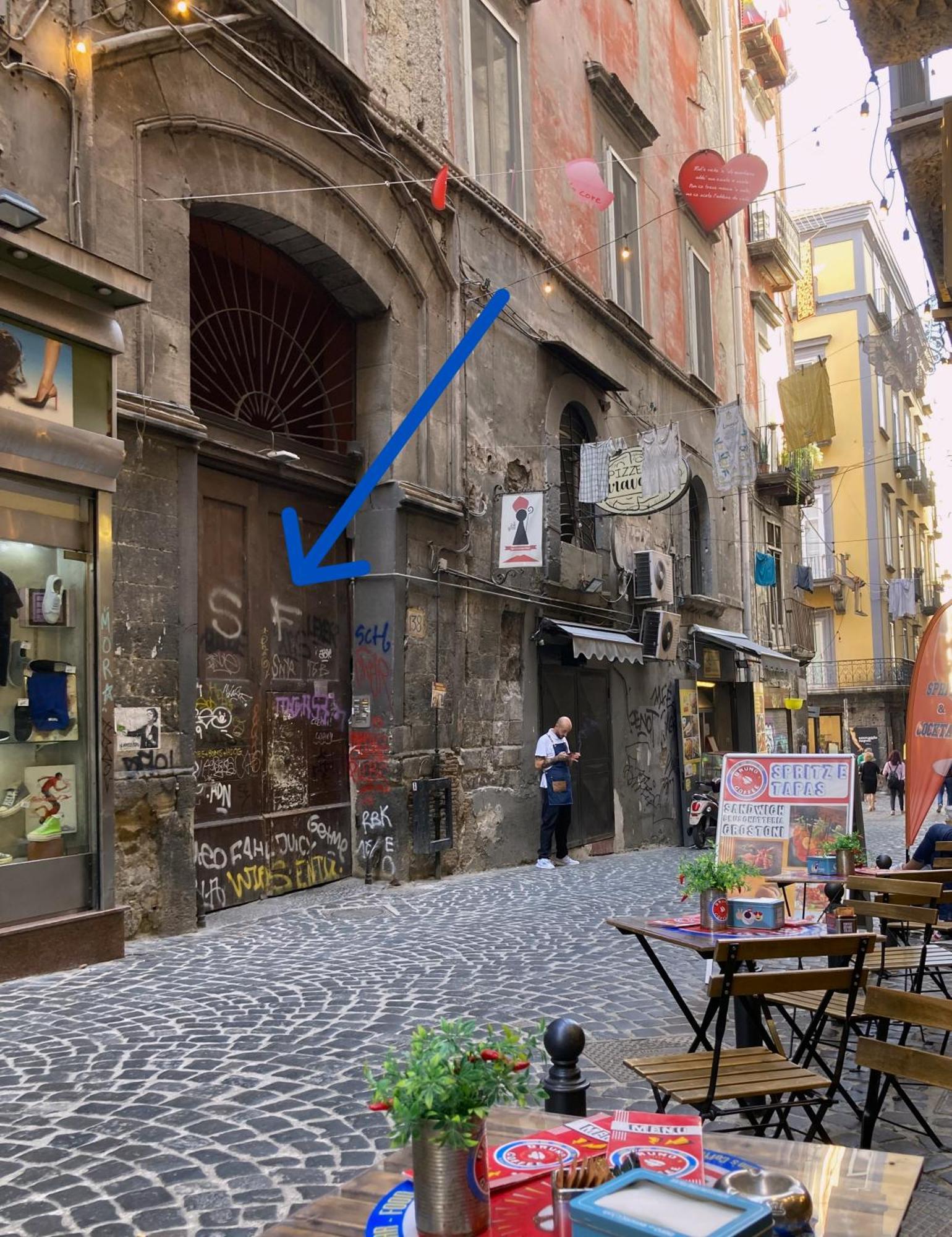 La Casa Blu Nel Cuore Storico Di Napoli Extérieur photo